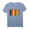 Deutschland & Spanien Flaggen T-Shirt - Doppelstaatsbürgerschaft, Kultur, Integration & Reisegeschenk
