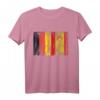 Deutschland & Spanien Flaggen T-Shirt - Doppelstaatsbürgerschaft, Kultur, Integration & Reisegeschenk
