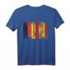 Deutschland & Spanien Flaggen T-Shirt - Doppelstaatsbürgerschaft, Kultur, Integration & Reisegeschenk