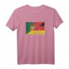 Vintage Portugal Deutschland Fußball T-Shirt - Länder-Freundschaft & Fanwear für Fans beider Nationen