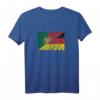 Vintage Portugal Deutschland Fußball T-Shirt - Länder-Freundschaft & Fanwear für Fans beider Nationen