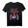 Kroatien Flagge T-Shirt - Stolz auf kroatische Wurzeln, Heritage und Kultur in Deutschland zeigen