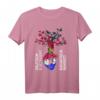 Kroatien Flagge T-Shirt - Stolz auf kroatische Wurzeln, Heritage und Kultur in Deutschland zeigen
