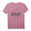 Germany Retro Style Vintage Deutschland T-Shirt - Perfekt für Reisen und Urlaub im klassischen Design