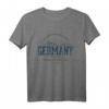 Germany Retro Style Vintage Deutschland T-Shirt - Perfekt für Reisen und Urlaub im klassischen Design