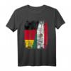 Mexiko Deutschland Flagge T-Shirt für Damen, Herren und Kinder – Klassisch geschnitten, perfekt für Fans und Reisen