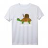 Huuuiiii! Schnecke Reitet Schildkröte - Lustiges Tier-Design T-Shirt für Gruppen & Partys, perfekt für Tierliebhaber und Freunde