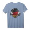 Deutschland Fahne Aufgerissenes Hemd - Deutschland T-Shirt für Fan und Nationalstolz, Perfekt für Deutschlandliebhaber