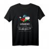 Deutschland und Usbekistan doppelte Staatsbürgerschaft T-Shirt – Lustiges Geschenk für Freunde, Urlaub & Geburtstage