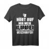 Hört auf mir mein Klopapier wegzukaufen! Meme T-Shirt gegen Vorratskäufe & Toilettenpapierknappheit
