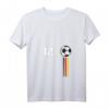 Damen Fußball-Europameisterschaft 2021 Deutschland EM 12 Mann T-Shirt mit V-Ausschnitt – Perfekt als Fan- und Geschenkartikel für EM 2021