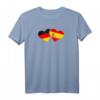 Deutschland Spanien Liebes Herz Freunde T-Shirt - Perfektes Geschenk für Valentinstag, Weihnachten, Geburtstag & besondere Anlässe