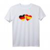 Deutschland Spanien Liebes Herz Freunde T-Shirt - Perfektes Geschenk für Valentinstag, Weihnachten, Geburtstag & besondere Anlässe