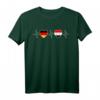 Deutschland und Syrien Flagge T-Shirt – Doppelte Staatsbürgerschaft, Integration & Heimatverbundenheit zeigen