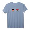 Deutschland und Syrien Flagge T-Shirt – Doppelte Staatsbürgerschaft, Integration & Heimatverbundenheit zeigen