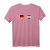 Deutschland und Syrien Flagge T-Shirt – Doppelte Staatsbürgerschaft, Integration & Heimatverbundenheit zeigen