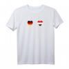 Deutschland und Syrien Flagge T-Shirt – Doppelte Staatsbürgerschaft, Integration & Heimatverbundenheit zeigen