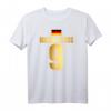 Malle Vatertag Party Urlaub 2021 Deutschland Sauf Trikot T-Shirt – Lustiges Party Outfit für Mallorca, Junggesellenabschied, Fußball & Karneval