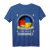 Deutsch Ukrainer Deutschland Ukrainische Flagge T-Shirt – Heimatverbundenheit für Ukraine, Deutschland, Fußball & Feierlichkeiten