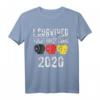 I SURVIVED TOILET PAPER PANIC 2020 T-Shirt – Sarkastisches Geschenk für Pandemie-Überlebende mit schwarzem Humor