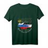 Damen T-Shirt mit Russland & Deutschland Freundschaft, Frieden & Flaggen - Perfektes Souvenir und Geschenkidee