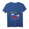 Damen T-Shirt mit Russland & Deutschland Freundschaft, Frieden & Flaggen - Perfektes Souvenir und Geschenkidee