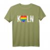 LGBT Köln Gay Pride Equality Ally T-Shirt - Regenbogen, Transgender & Liebe ist Liebe Motiv für Pride & Unterstützung