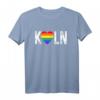 LGBT Köln Gay Pride Equality Ally T-Shirt - Regenbogen, Transgender & Liebe ist Liebe Motiv für Pride & Unterstützung