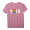 LGBT Köln Gay Pride Equality Ally T-Shirt - Regenbogen, Transgender & Liebe ist Liebe Motiv für Pride & Unterstützung