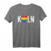 LGBT Köln Gay Pride Equality Ally T-Shirt - Regenbogen, Transgender & Liebe ist Liebe Motiv für Pride & Unterstützung