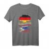 Deutschland Mit Philippinischen Wurzeln Philippinen T-Shirt – Stolz auf Herkunft & Liebe zu den Philippinen