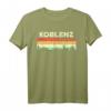 Mein Koblenz Skyline Deutschland Heimat Stadt T-Shirt – Perfektes Souvenir & Geschenkidee für Koblenz-Liebhaber