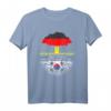 German Grown Korean Roots T-Shirt – Patriotisches Geschenk für Eurasier mit deutschen und koreanischen Wurzeln für alle Anlässe