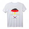 German Grown Korean Roots T-Shirt – Patriotisches Geschenk für Eurasier mit deutschen und koreanischen Wurzeln für alle Anlässe