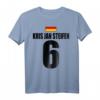 Malle Vatertag Party Urlaub 2021 Sauf Trikot T-Shirt – Lustiges Deutschland Outfit für Mallorca, Festival, Junggesellenabschied & Fußballfans