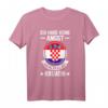 Kroatisches T-Shirt mit Flagge – Für Kroaten, Kroatien-Liebhaber und Balkan-Fans
