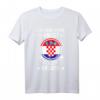 Kroatisches T-Shirt mit Flagge – Für Kroaten, Kroatien-Liebhaber und Balkan-Fans