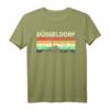Mein Düsseldorf Skyline Deutschland Heimat Stadt Souvenir T-Shirt - Perfektes Geschenk für Stolze Düsseldorfer, Urlauber & Freunde