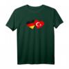 Deutschland Türkei T-Shirt – Liebe Herz Freunde Geschenk für Valentinstag, Weihnachten & Geburtstage