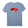 Deutschland Türkei T-Shirt – Liebe Herz Freunde Geschenk für Valentinstag, Weihnachten & Geburtstage