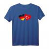 Deutschland Türkei T-Shirt – Liebe Herz Freunde Geschenk für Valentinstag, Weihnachten & Geburtstage