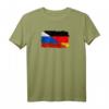 Flagge T-Shirt Deutschland Russland - Freundschafts- und Zusammenhalts-Shirt für Freunde & Familie als Geschenk