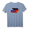 Flagge T-Shirt Deutschland Russland - Freundschafts- und Zusammenhalts-Shirt für Freunde & Familie als Geschenk