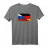Flagge T-Shirt Deutschland Russland - Freundschafts- und Zusammenhalts-Shirt für Freunde & Familie als Geschenk