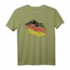 Deutschland Kussmund Lippen T-Shirt – Das perfekte Fan- und Sportgeschenk für Fußball-, Handball- und Frauenfussballfans für Geburtstag, Weihnachten & Public Viewing