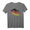 Deutschland Kussmund Lippen T-Shirt – Das perfekte Fan- und Sportgeschenk für Fußball-, Handball- und Frauenfussballfans für Geburtstag, Weihnachten & Public Viewing