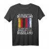 Russland T-Shirt mit Geschichte - Kulturelles Design für Moskau, Russland und Deutschland Fans