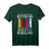 Russland T-Shirt mit Geschichte - Kulturelles Design für Moskau, Russland und Deutschland Fans