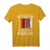 Russland T-Shirt mit Geschichte - Kulturelles Design für Moskau, Russland und Deutschland Fans
