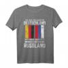 Russland T-Shirt mit Geschichte - Kulturelles Design für Moskau, Russland und Deutschland Fans